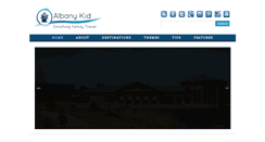 Desktop Screenshot of albanykid.com