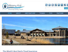 Tablet Screenshot of albanykid.com